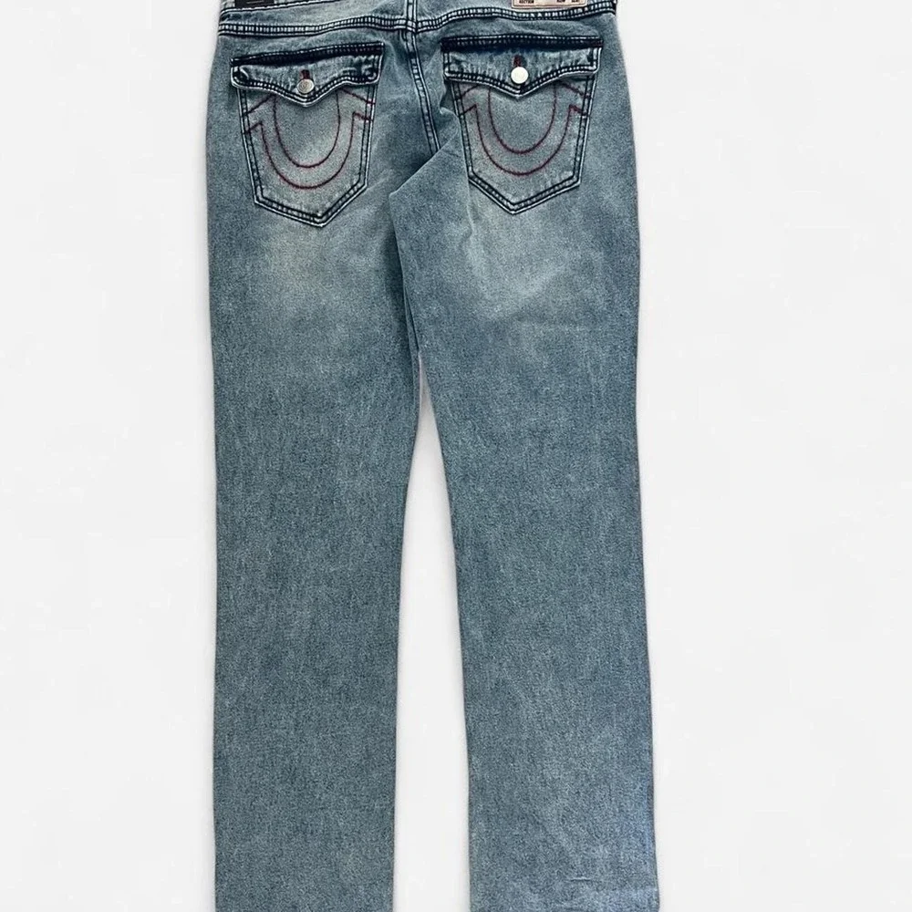 True Religion Ricky Relaxed Straight Jeans - NEW